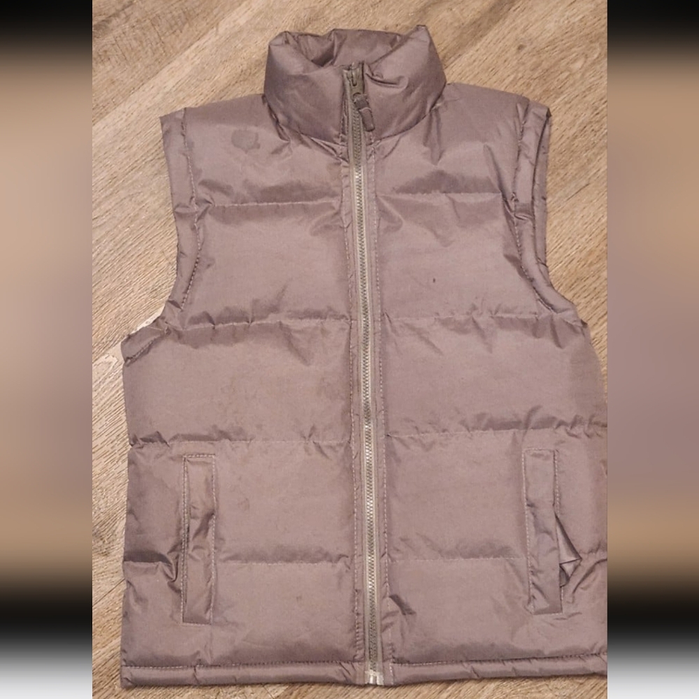 Gray Puffer Vest